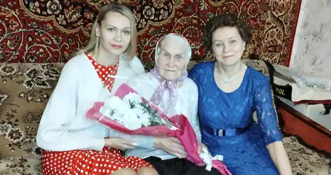 Дзержинские долгожители: свой 100-летний юбилей отметила жительница города Зинаида Михайловна Жаренкова