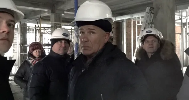 Сроки и качество: строительство новой школы проинспектировали депутаты Гордумы Дзержинска