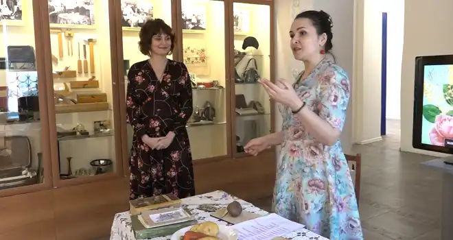 Для милых женщин: театрализованную ретро-постановку показали в Дзержинском краеведческом музее