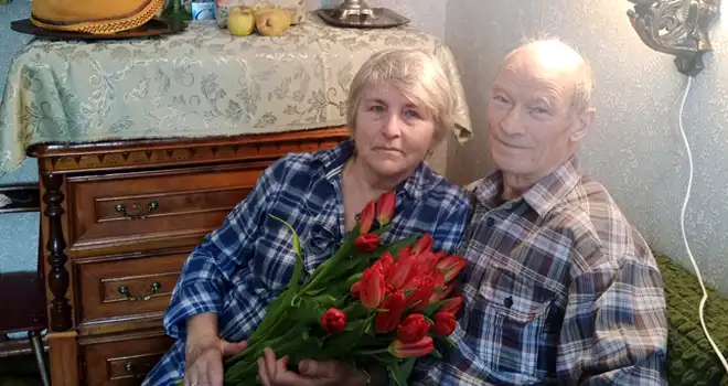 Золотая свадьба: супруги Каманины из Дзержинска отметили 50 лет совместной жизни