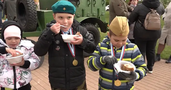 Дзержинск. 9 мая. 2024 год. Полевая кухня