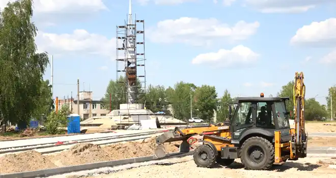 Памятное место: благоустройство Узловой площади стартовало в Дзержинске
