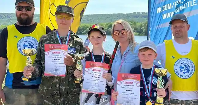 У меня клюет! Юные рыболовы из Дзержинска опробовали свои силы в детском турнире