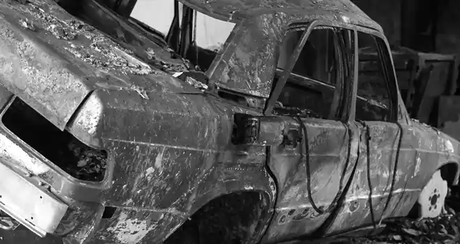 Сдал на металлолом: краденный автомобиль обнаружен дзержинскими полицейскими на базе вторсырья