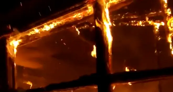 Пожар в заброшке: сразу два возгорания в здании бывшего профилактория произошло в Дзержинске