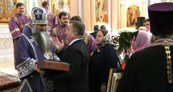 Торжество после освящения: церемония награждения прошла в храме Воскресения Христова в Дзержинске