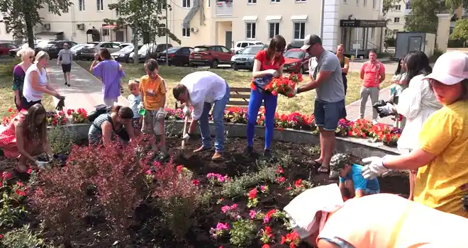 А у нас во дворе: дзержинцы могут поучаствовать в конкурсе по благоустройству