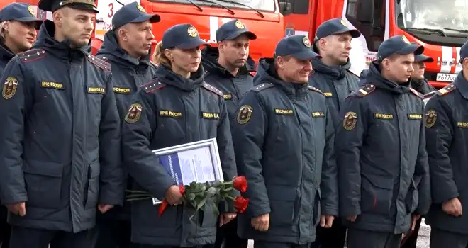 Всегда на страже: 95 лет пожарной охране города торжественно отметили в Дзержинске