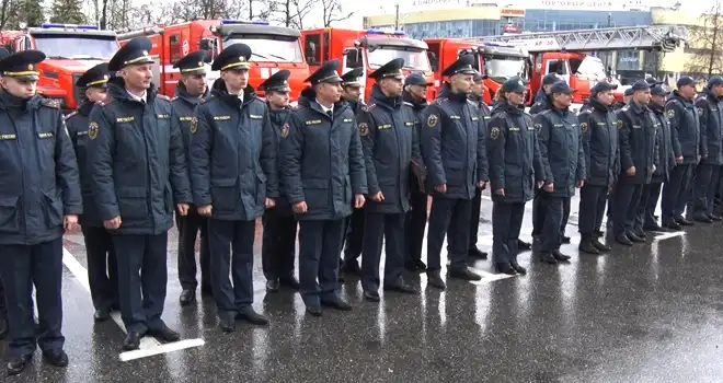 95 лет пожарной охране: лучших огнеборцев наградили в Дзержинске