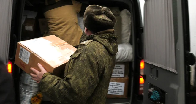 В канун Нового года: очередная партия гуманитарного груза отправилась из Дзержинска в зону СВО