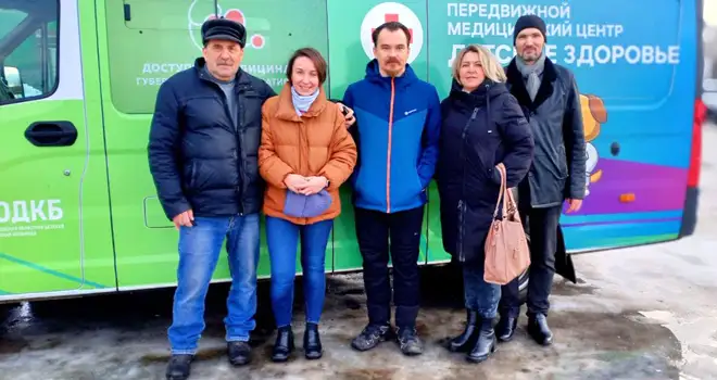 Доступная медицина: мобильный медкомплекс «Детское здоровье» работал в Володарске