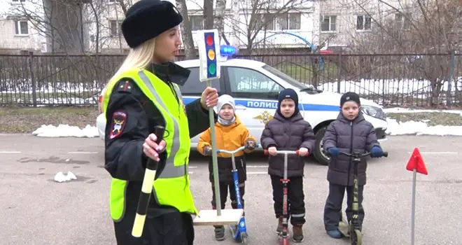 Безопасная дорога: профилактическая акция для дошколят прошла в Дзержинске