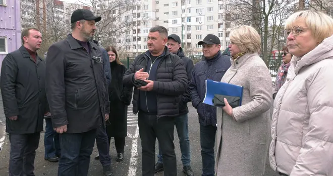 Прошлись по проблемам: состояние общественных территорий на депутатских округах проинспектировали в Дзержинске