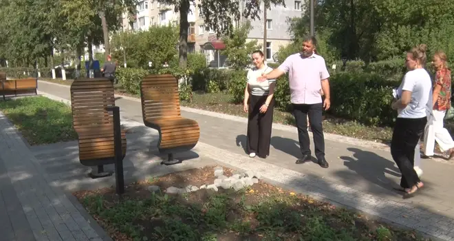 Зона комфорта: благоустройство бульвара Победы практически завершено в Дзержинске