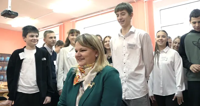 Простыми словами о важном: учитель географии из Дзержинска приняла участие во Всероссийском форуме классных руководителей