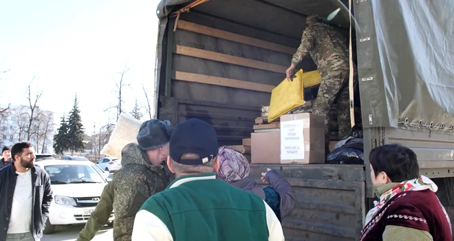 «Говорит Дзержинск». Помощь защитникам