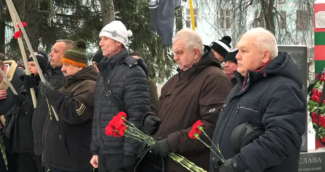 Митинг памяти: годовщину ввода советских войск в Афганистан отметили в Дзержинске