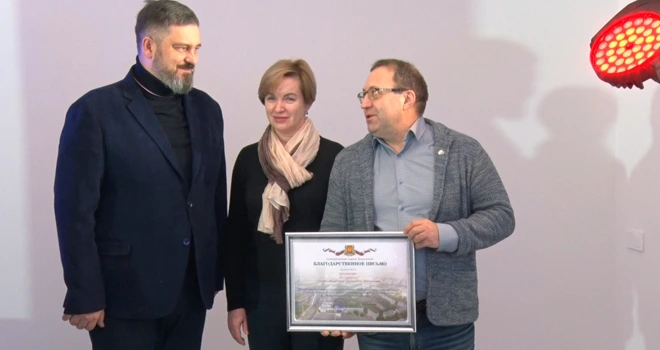 В новом центре: глава города Михаил Клинков встретился с представителями СМИ Дзержинска