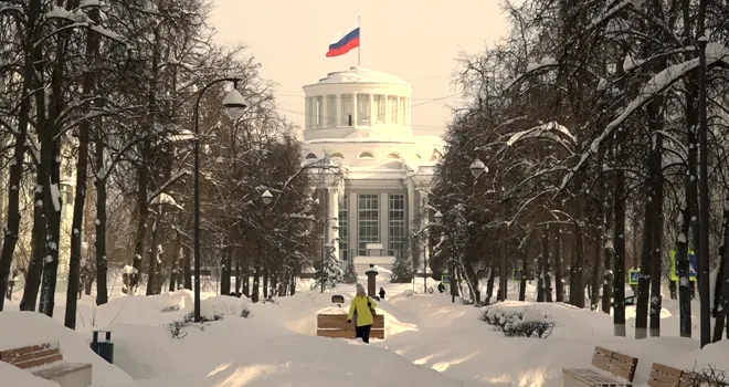 Снегопад вдохновляет! Песня дзержинского автора Александра Смирнова