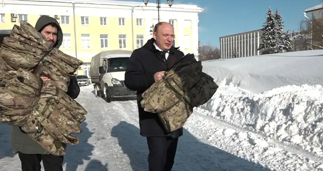 Новая партия гуманитарной помощи отправлена в зону проведения СВО от Заксобрания Нижегородской области