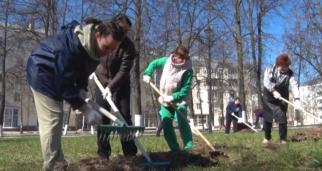 Культурный субботник: генеральная уборка города продолжается в Дзержинске
