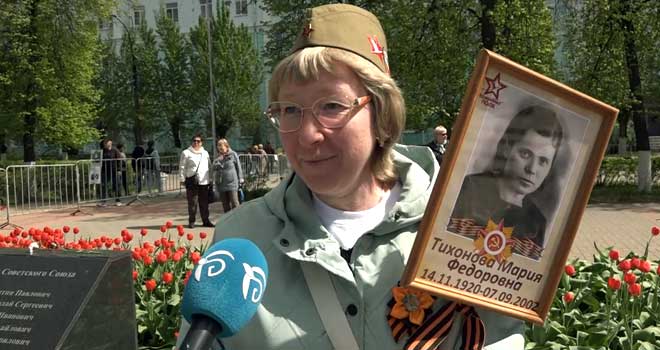 Дзержинск. День Победы. Герои в строю