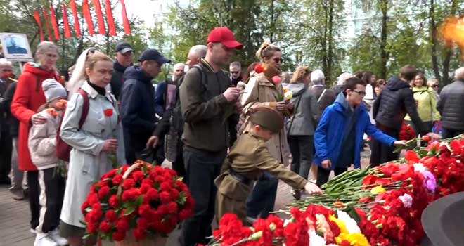 Дзержинск. День Победы. На нескольких городских площадках развернулись праздничные мероприятия 9 мая