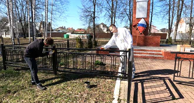 Место памяти: в пригородных поселках Дзержинска приводят в порядок обелиски Славы
