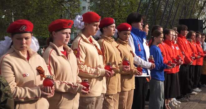 Дзержинск. День Победы. Память жива