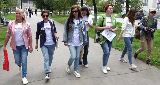 В День знаний: социокультурная акция «пробежалась» по улицам Дзержинска